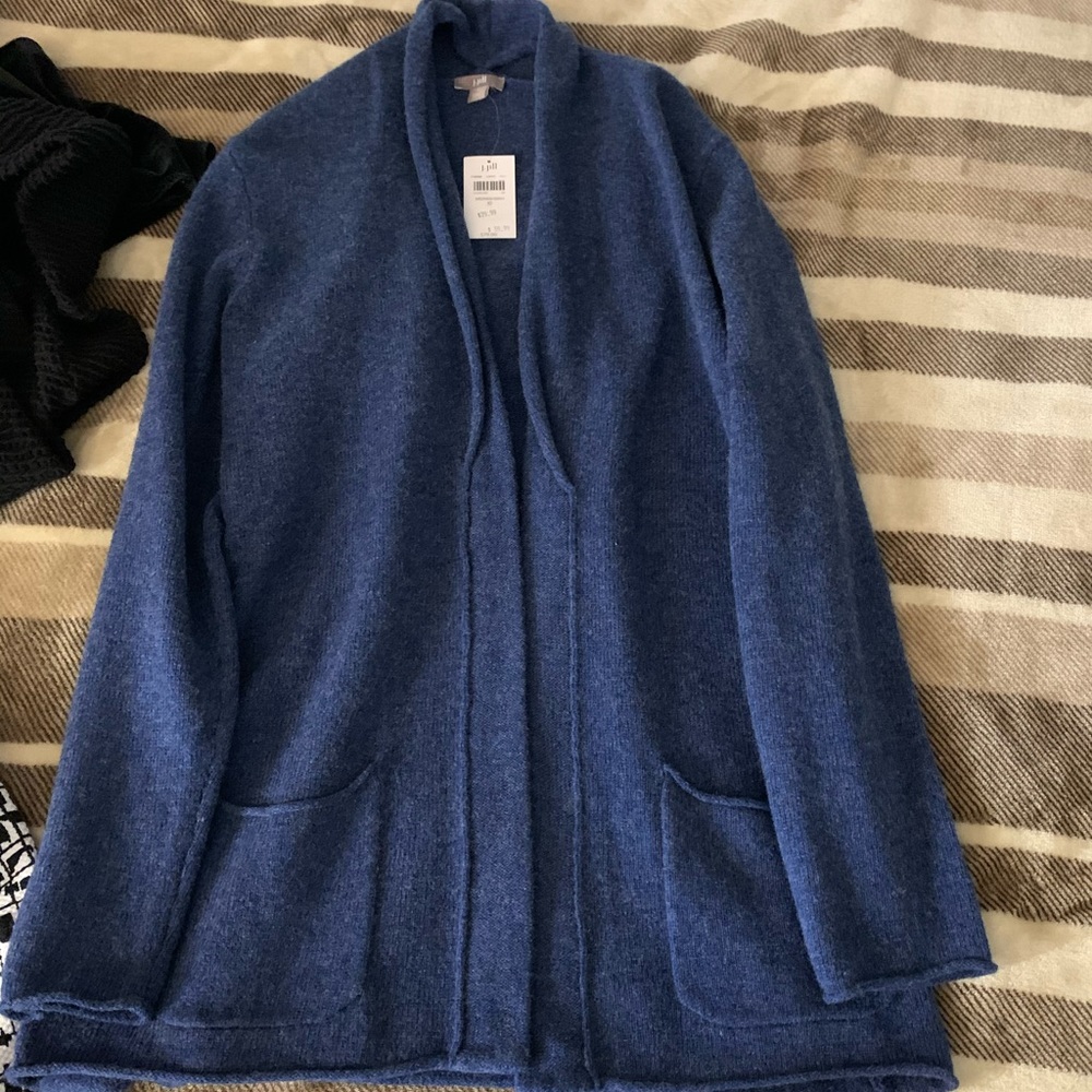Blue cardigan from J.Jill